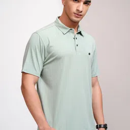 HIGHLANDER Men Striped Polo Collar T-shirt-picture-47