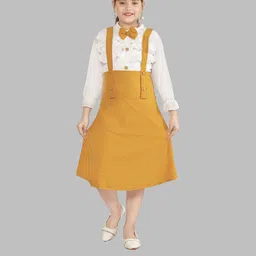 Nickys Disegno Girls Yellow Dresses-image-34