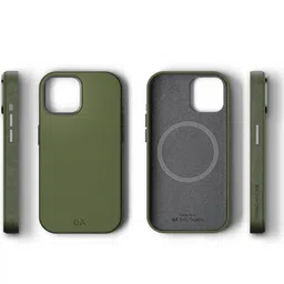 DailyObjects Leatherite MagSafe iPhone 15 Plus Back Case image 4