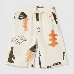 max Boys Conversational Printed Shorts-25