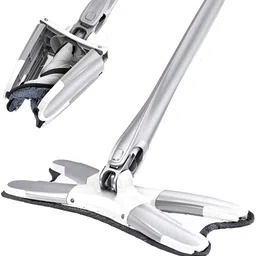 upkaranwale White & Grey Floor Cleaning 360 Rotatable Mop-49