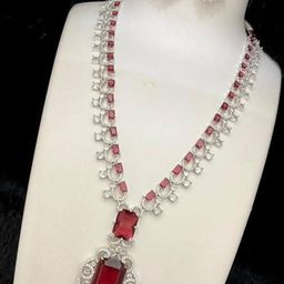 Gyaan Jewels Artificial Stone-Studded Jewellery Set-54