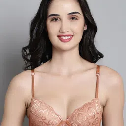 MAKCLAN Dive into Desire Lace Medium Coverage Underwired Lightly Padded Everyday Bra-image-82