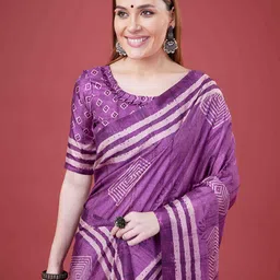 DIVASTRI Silk Blend Saree-picture-26
