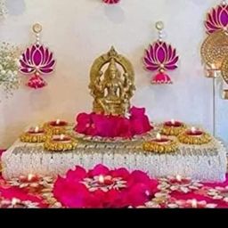 Myntra Elegant Homes Pack Of 6 Wall Decor Lotus with Bell Hanging for Home Decor-picture-35