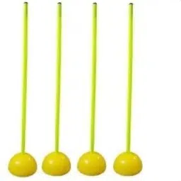 Slalom Poles for Football Agility Speed Training,Poles with Dome Base Regular Agility Pole-11