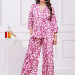 HERE&NOW Women Pink Co-Ords-picture-10