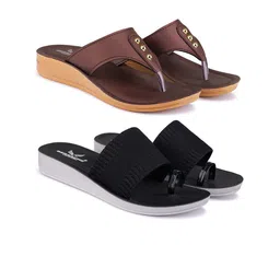 BERSACHE Women Pack Of 2 Flats-10