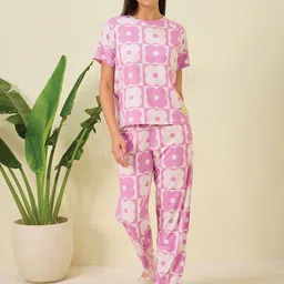 Sweet Dreams Women Printed Night suit-picture-35