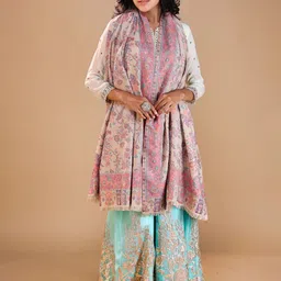 THE SHAWL STUDIO Women Ethnic Motifs Woven Design Shawl-picture-39