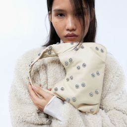 H&M Beads Studded Crossbody Handbag-24