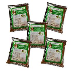 Rajasthani henna Set Of 5 Heena Powder For Hair - 500 g Each-5
