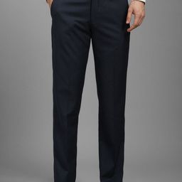 Louis Philippe Men Checked Trousers-image-48