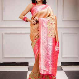 RASVRITI Woven Design Art Silk Banarasi Saree-picture-17