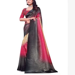 PARVOTSAV Multi Polyester Saree-image-57