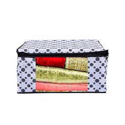 Home Fresh Adults White Set Of 5 Printed Organizer image 3