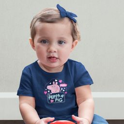 YK X Minute Mirth Infant Girls Peppa Pig Printed Pure Cotton T-shirt-picture-48