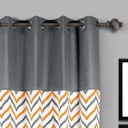 Dekor World Multicoloured Set of 2 Window Curtain image 2
