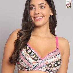 Narsingha Dreams Floral Bra Full Coverage Lightly Padded-picture-7
