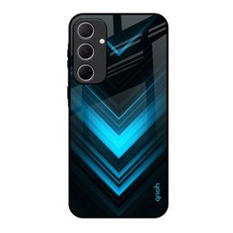 QRIOH Quirky Printed Lightweight Silicone Samsung Galaxy A35 5G Glass Back Case-image-99