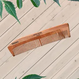 KINDED Neem Wide Tooth Wooden Hair Comb - NW86-56