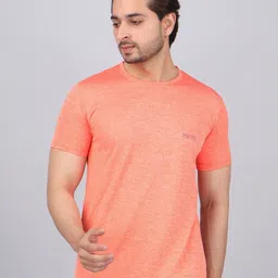 WILD ELEPHANT Men Solid Round Neck T-shirt-image-84