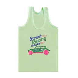 Mega style Infants Pack Of 6 Assorted Printed Basic Vest - MS-3100-P6_13-0-3M image 5