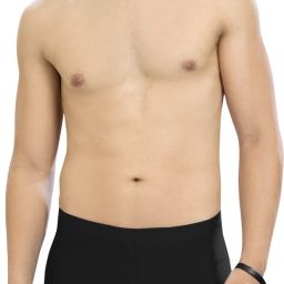 Solid Men Swim Bottom Black Swimsuit-image-76
