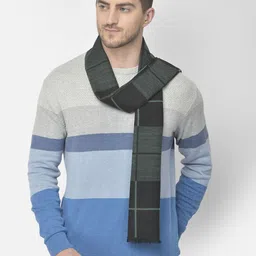 Cazzano Men Checked Acrylic Mufflers-image-81