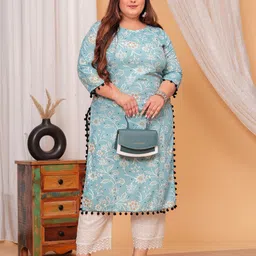 LABULY Women Printed Kurta-image-1