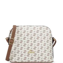 Lavie Printed Structured Sling Bag with Tasselled-16