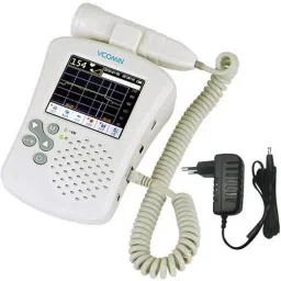 Vcomin Fetal Doppler (FD300C) for Pregnancy Baby Heartbeat Monitor Color Display White Fetal Doppler-19