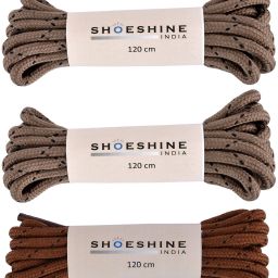 SHOESHINE INDIA round hiking shoelace (B9) 120cm trekking Shoe Lace-90