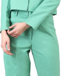 Women Single breasted Solid Suit-image-56