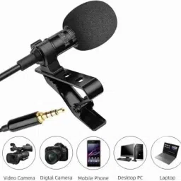 JANGI 3.5mm Clip Microphone 1.5mtr wire For Youtube, Voice Recording Tx08 Camera Microphone-image-101