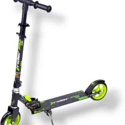 Foldable scooter for kids & adult with 3 lavel adjustable height, big wheels-image-58