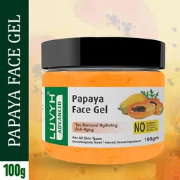 LUVYH Tan Removal, Hydrating & Anti-Aging Papaya Face Gel- 100gm-51