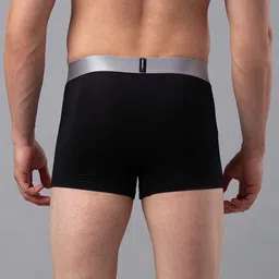 UnderJeans by Spykar Pack Of 2 Outer Elastic Trunk image 5