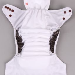Babyhug Free Size Reusable Cloth Diaper With Insert - Brown image 5