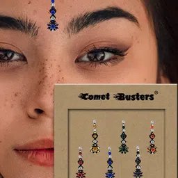 Comet Busters Set of 6 Reusable Bindis - Multicoloured image 2