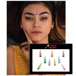 Comet Busters Set Of 9 Traditional Designer Bindis image 2