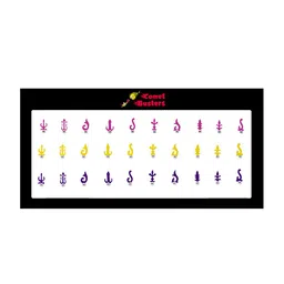 Comet Busters 30 Pcs Reusable Designer Bindis image 4