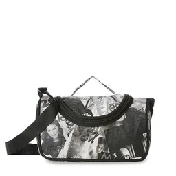 Kuber Industries Set Of 2 Black & Grey Printed Dopp Kit image 3