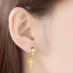 VIEN Unisex Set Of 4 Assorted Circular Drop Earrings image 3