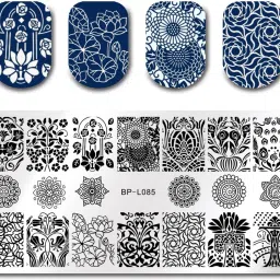 BP-L085 Stainless Steel Nail Stamping Image Plate.-image-86