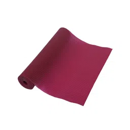 Kuber Industries Maroon Self-Design Shelf Liner image 2