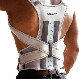 Back Belt For Men & WomenPain Support Straightener Brace Posture Corrector-picture-2