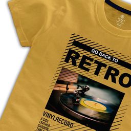 CODEZ Boys Graphic Printed Cotton T-shirt image 3