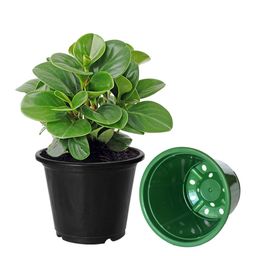 Kuber Industries Red & Black 3 Pcs Flower Planters image 3