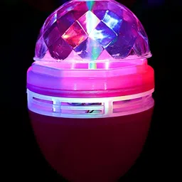 SPARK WORLD White & Red Disco Bulb String Light image 5